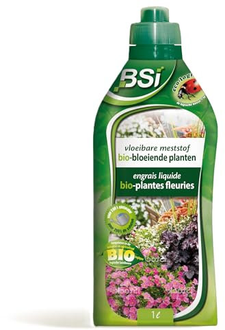 BSI - Engrais - Plantes Fleuries - Organique - Liquide - Stimule La Floraison - Avec Oligo-éléments - 1L - UAB