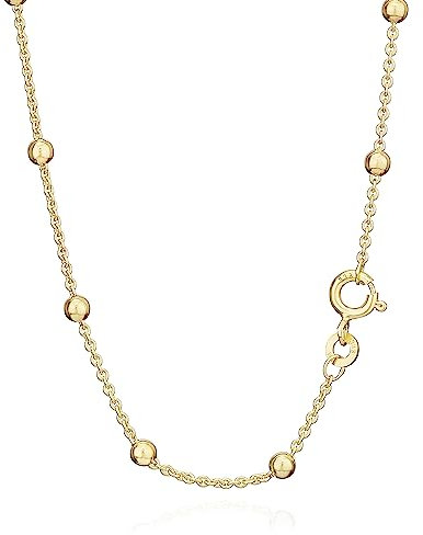 NKlaus 42cm Ankerkette 333 Gelbgold 8 Karat elegante Halskette Breite: 1,5mm Collier 3,5g schwer 9296