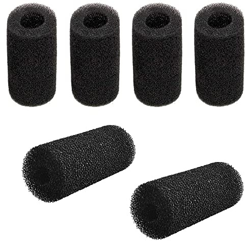 Sertay Filtre d'Entrée d'Éponge, 8 Pièces Pré Éponge De Filtre, Biochimique Filtre Eponge, Mousse Aquarium Filtre, Filtre à Eponge, pour Empêcher Crevettes, Petits Poissons, Petits Animaux(2.2cm)