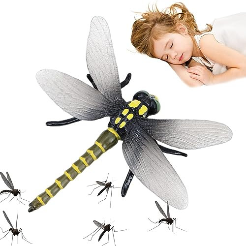 Lambo Modelo de , arte de jardín y jardín, diseño de para exteriores, figura de animal , modelo realista de simulación de libélulas para el jardín