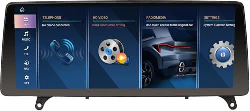 Erisin 12,3 Android 16 8-Core 8GB+128GB GPS Navegación Estéreo de Automóvil para BMW X5 E70 BMW X6 E71 CIC Soporta IPS Pantalla táctil iDrive Wireless CarPlay Android Auto Bluetooth WiFi Canbus DSP