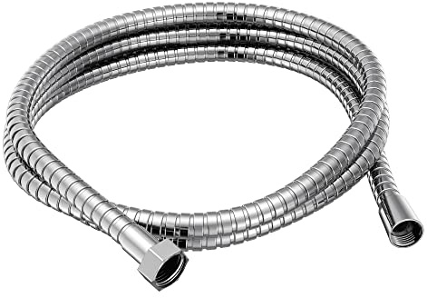 Moen Chrome Hand Shower Replacement 69-Inch Metal Double Lock Hose, A726