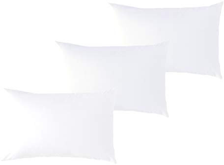 P'tit Basile - Kissenbezug 40x60 cm - 3er Pack Baby Kopkissenbezüge Für Babywiege - Weiß - 100% Bio-Baumwolle 57 Fäden/cm² ohne schädliche Substanzen - Für Kinder Bett 60x120 70x140 cm