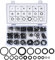 300 Pcs Rubber O-Ring Sealing Gaskets Washers Assortment Kit, 18 Sizes Black Plumbing Sealing Gaskets Spacers Washer for Plumbing, Automotive, General Repair