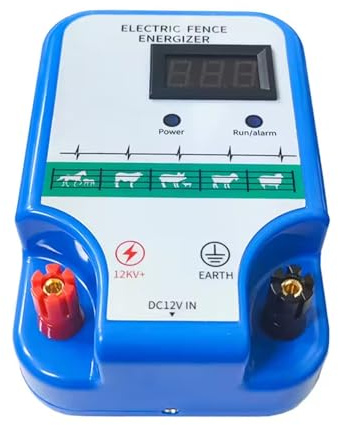 Elstängsel Energisator, Elektrisk utrustning Bärbar 3-7J Elstängsel for staketssystem För djur