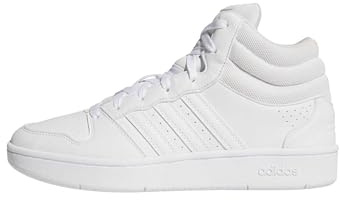 adidas Mixte Hoops Mid Classic Shoes, FTWR White/FTWR White/Grey Two, 41 1/3 EU
