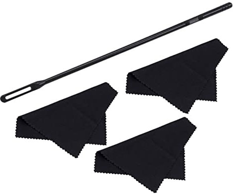 VINTORKY Flötenreinigungsset Reinigungsstab Und Reinigungstücher Für Flötenpflege Hochwertiges Langlebiges Material Für Schonende Reinigung Ihrer Instrumente