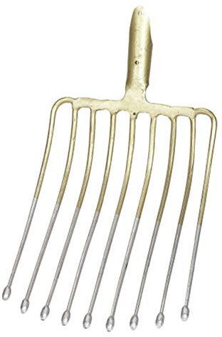 Kerbl Kartoffelgabel 9 Zinken mit Federdülle, ohne Stiel Gabel Forke Stall Hof Feld