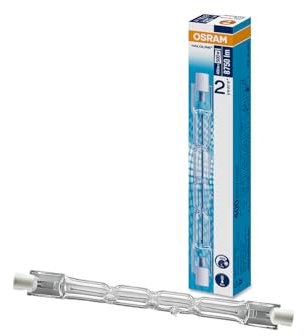 Osram - Faretto alogeno 64702 ECO 400 Watt 230 Volt R7S, lunghezza: 117 mm