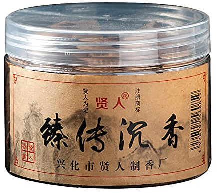 ANCLLO 40 conos de incienso extendidos de reflujo, sándalo y cascada, conos de incienso para el hogar, oficina, cocina, dormitorio, sala de yoga, 14 x 35 mm