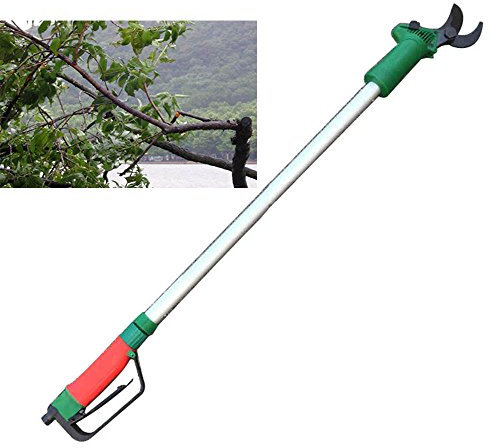 fuLNes Verlängerte pneumatische Luft-Astschere, ausziehbare Obstbaum-Grobzweigschere, Gartenschneidewerkzeug, Luft-Wolfram-Zweigschere (1 m)