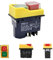 Herbst Interruttore KJD17 5 PIN 250V 16A, Interruttore Macchina, Interruttore a Pulsante, Interruttore Elettromagnetico per Macchine da Officina