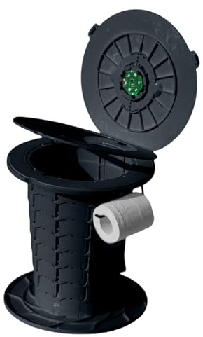 Toilette-Portatile - Toilette-Da Campeggio All'aperto, Sedia Da-Toilette Per Carichi Pesanti, Vasino Leggero Con Coperchio, Di Secchio Con Sedile Pieghevole, Latrina Da Viaggio Ad Alta Capacit