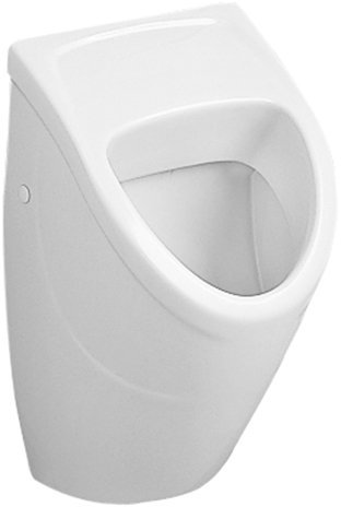Villeroy & Boch O.novo compact Absaug Urinal Zulauf verdeckt weiß