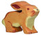 Holztiger Hase, klein, 80100