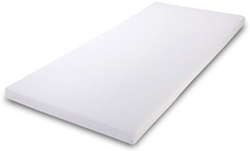MSS e.K. Soft Matratzenauflage- / Topper mit Bezug - 80 cm x 200 cm x 5 cm