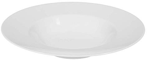 Seltmann Weiden Lukullus pasta plate, porcelain, white, dishwasher safe, 23 cm, 1094325 by Seltmann Weiden