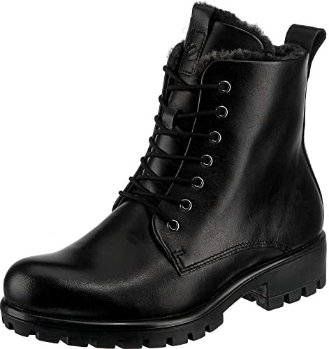 Ecco Damen MODTRAY Mid-Cut Boot, Black, 38 EU