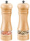 DIFCUL Moulins à Poivre et Sel, Salieres et Poivrieres Bois, Réglables Avec Broyeur à épices en Céramique, Moulin Classique Poivrière, Lot de 2, Manuel Moulins à Épices