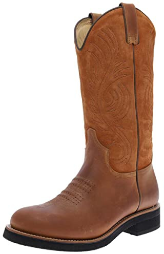 FB Fashion Boots Herren Cowboy Stiefel Cattle-C Westernreitstiefel Herrenstiefel Braun 47 EU