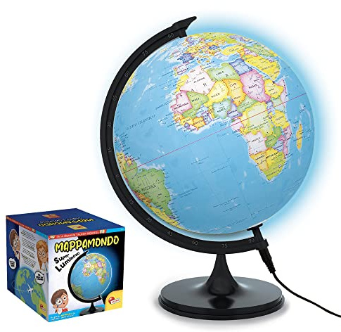 Lisciani Giochi I'm a Genius Il Globo Luminoso, Color Azul, 100101