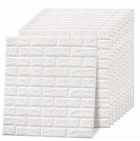 Självhäftande Skärbar Vattentät 3D Tapet 3d brick wallpaper self adhesive Väggpanel i Konst Tegel med Verklighetstrogna Detaljer, Vattentätt Skum, för Panele ścienne 3D