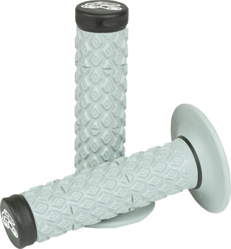 Renthal G202 Comfort Pattern, Grey/Black, Dual Compound MX/Enduro Grips