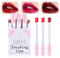 Lippenstift 3 Stück, Hochpigmentiert Seidenweich Lipstick Befeuchten Lippenstifte, Cremige Textur Lang Anhaltend Leicht & Nicht Klebend Lippenstift Set, Moisturize Finish