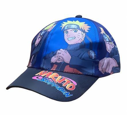ILS I LOVE SHOPPING Chapeau avec visière Garçon/Enfant Casquette de Baseball Réglable pour Naruto