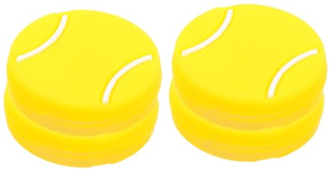 Parliky 4 Pezzi Smorzatori Vibrazione per Racchetta da Tennis in Silicone Ammortizzatori Shock Leggeri e Compatti per Controllo e Comfort Migliorati