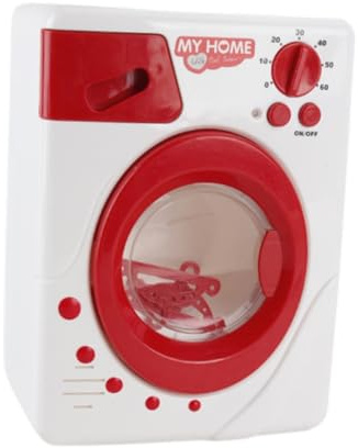 AUYXSSZ Children Pretend Play Toy Washing Machine Toy Kids Washing Machine Playset Interactive Fun Replicating Appearance And Functions Of Real Household