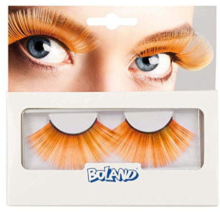 Boland - Cils auto-adhésifs XL, 1 paire, cils artificiels, facile à appliquer, regard, fête à thème, carnaval