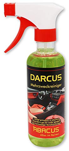 ABACUS® Neutralreiniger Auto, Universalreiniger für Fahrzeuge, Allzweckreiniger KFZ, Neutral Reiniger, Auto Innenraum Reiniger, Cockpitreiniger – Neutralreiniger Konzentrat 300 ml (4038)