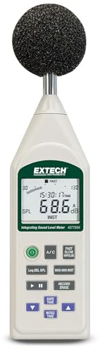 Extech Instruments 407780A Alkaline Integrating Sound Level Meter with USB