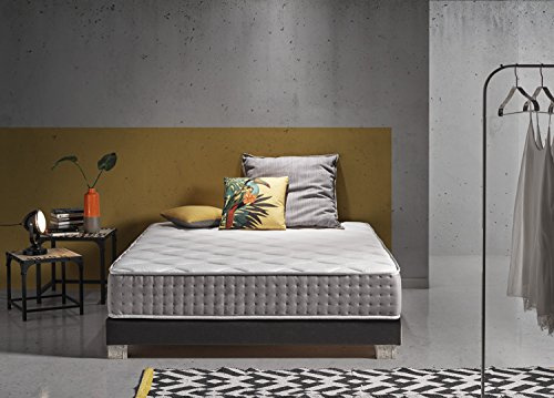Simpur Relax: Matelas 140x200 cm Ergo EQUILIBRÉ Mousse à mémoire de Forme Soft | Épaisseur 19 cm | Confort Universel | Ergonomique & Orthopédique | Soutien Semi-Ferme à Ferme | 9 Zones de Confort