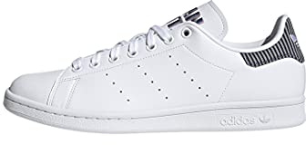 adidas Originals Stan Smith (End Plastic Waste), Scarpe da Ginnastica Uomo, Bianco/Azzurro/Rosa Chiaro, 37 EU