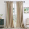 SANCHUNG Tende di Velluto Champagne per Soggiorno Oscuranti Isolanti Termici 2 Pannelli Tasca Asta Tende Oscuranti per Camera da Letto 140 x 240 CM