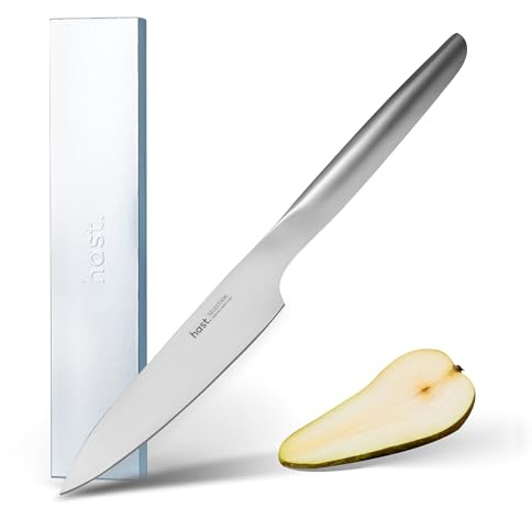 HAST 5.3-inch Utility Knife, Ultra-Sharp Professional Vegetable Knife, Japanse High Carbon Stainless Steel, Lightweight, Award-Winning Sleek Design, Ergonomic Handle.