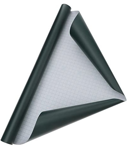 Uonlytech Wandaufkleber 45 X 200 Cm Grün Tafelaufkleber Einfach Abziehen und Ankleben für Jungen- und Mädchenzimmer