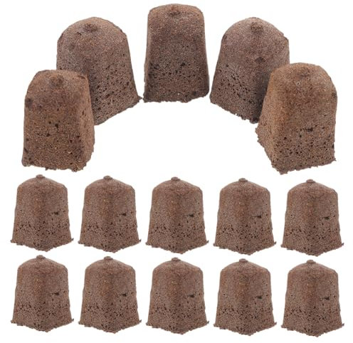 Kisangel Blocs de Semis 40 Pièces en Coton Bio-Carbone, Nutriments