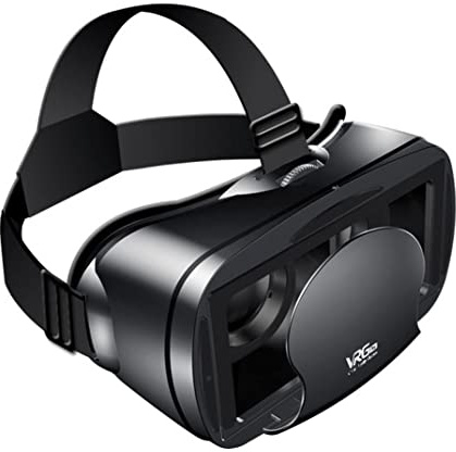 VR-glasögon Virtual Reality Helskärm Visuell vidvinkel VR-glasögon Box för 5 till 7 tum smarttelefonglasögon med Bluetooth-fjärrkontroll