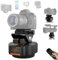 ZIFON PT2000 – Motorisierter 360° Panoramakopf mit kabelloser Fernsteuerung (2,2 kg Tragkraft) – Elektronischer Schwenk-Neige-Stativkopf für DSLR, Smartphone & Video