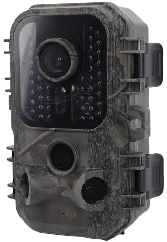 Goshyda Camera da Pista, Fotocamera da Gioco da 24 MP con Display a Colori TFT da 2,0 Pollici, Impermeabilizzazione IP65, per il Monitoraggio della Fauna Selvatica di Scouting Esterno