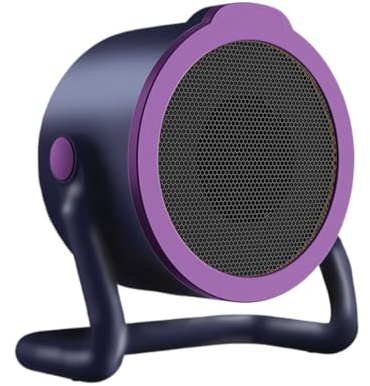 Patifirst Radiateur Électrique,Chauffage Intelligent 500W Silencieux,Ventilation Tournante 360° pour Maison Chambre Bureau Garage Tente - Salon Bureau Garage Chambre Étude Tente Dortoir