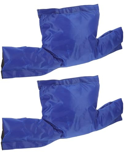 CIYODO 2 Protectores De Tuberías De Agua Funda Anticongelante Aislante Para Contador De Agua Resistente A Las Heladas Color Azul