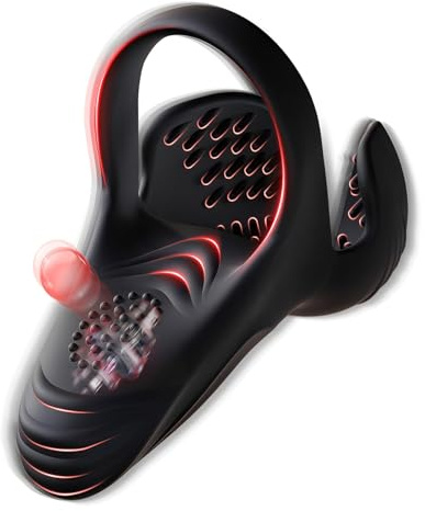 KORVEN PRO Appareil de Massage à Vibration 5 en 1, Télécommande Sans Fil, Recharge USB Rapide, Étanche et Facile à Nettoyer, Appareil de Relaxation à Domicile