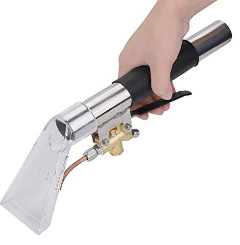 Extractor de Limpieza de Alfombras, Extractor de Limpieza Tapicería Manual de Acero Inoxidable, con 1000 PSI, 40cm, para La Llimpieza Efectiva de Alfombras y Muebles Tapizados
