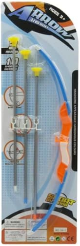 DIOXSTAR Archery Bow and Arrow Toy Play Set For Kids, Indoor Outdoor Play, Children's Archery Set Toy Gift, Portable and Lightweight