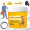 Waterproof Water-Based Epoxy Floor Paint, Quick Dry Anti Slip Water Based Floor Paint, Garage Floor Paint Epoxy Kit with Flakes, Anti-Slip Concrete Floor Paint for Interior & Exterior (L-L,1 Liter)