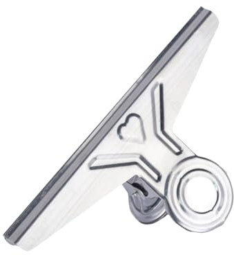 Clip di carta in metallo lungo 200 mm grande raccoglitore clip di carta in acciaio inox morsetto di file per cibo borsa da disegno bordo forniture per ufficio